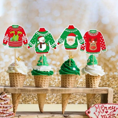 8 Ugly Christmas Sweater Cake Toppers for Your Holiday Party ChatGPT