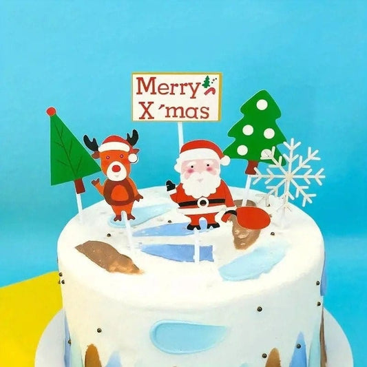 Christmas Tree Magic: Festive Cake Decorations for Memorable Desserts
