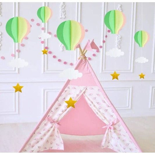 Blue-Yellow-Pink-hot-air-balloon-garland-with-clouds-stars