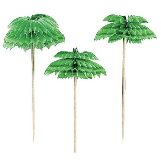 3D Palm Tree Picks great for dessert tables, Drinks and finger foods!
