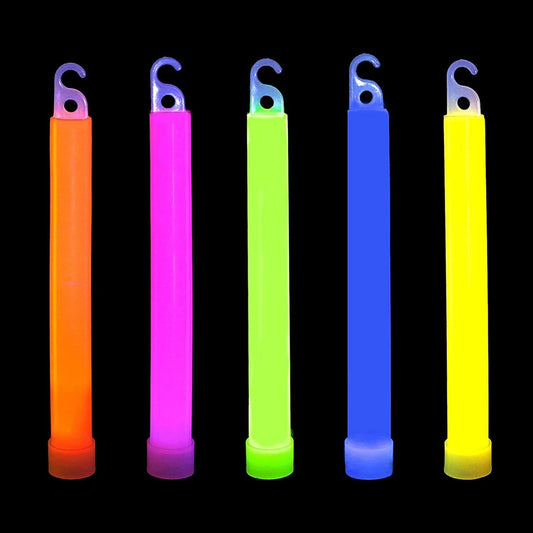 6'' Premium Glow Sticks great for any party or event for both adults and kids alike! -