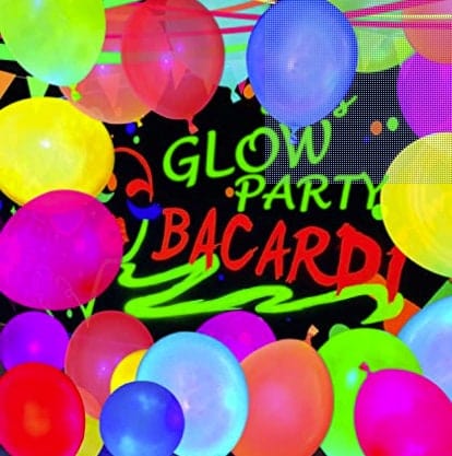 Colored UV Neon Balloons, Glow Balloons, Neon Party Decorations, Glow in the Dark Party Supplies, Black Light Neon, Glow Party Decoration