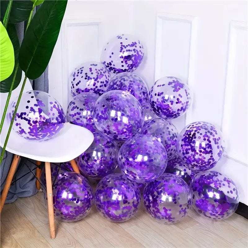 Confetti Sequin Balloons, Party Decoration Balloons for weddings, baby showers, engagement and birthday parties and many more!