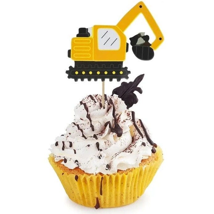 Construction-Themed Party Engineering Car Cake Decorations - Perfect for Baby Shower & Kids Birthday!