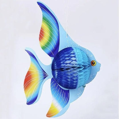 Honeycomb Paper Goldfish: Charming Decor for Any Occasion