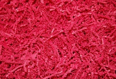 Red Crinkle Paper, Void filler, Shredded paper, Gift box filler & Wrapping, Basket Cushioning, wedding gift box, Paper Party supplies