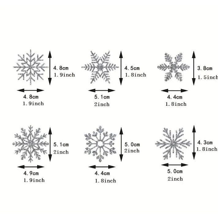 Snowflake Cake Toppers: Festive Cake Decorations