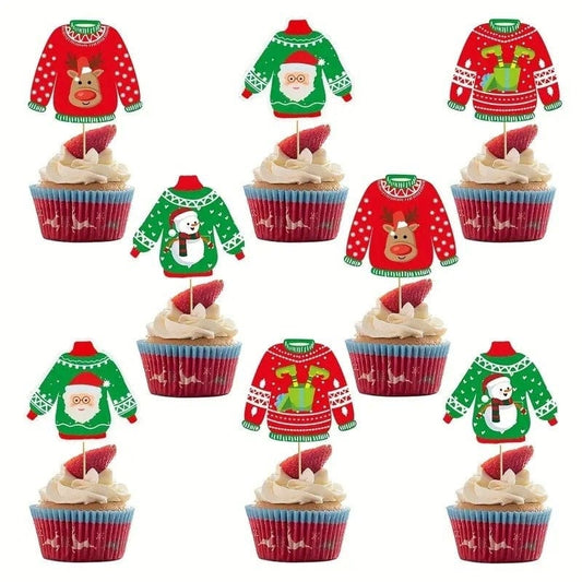 8 Ugly Christmas Sweater Cake Toppers for Your Holiday Party ChatGPT