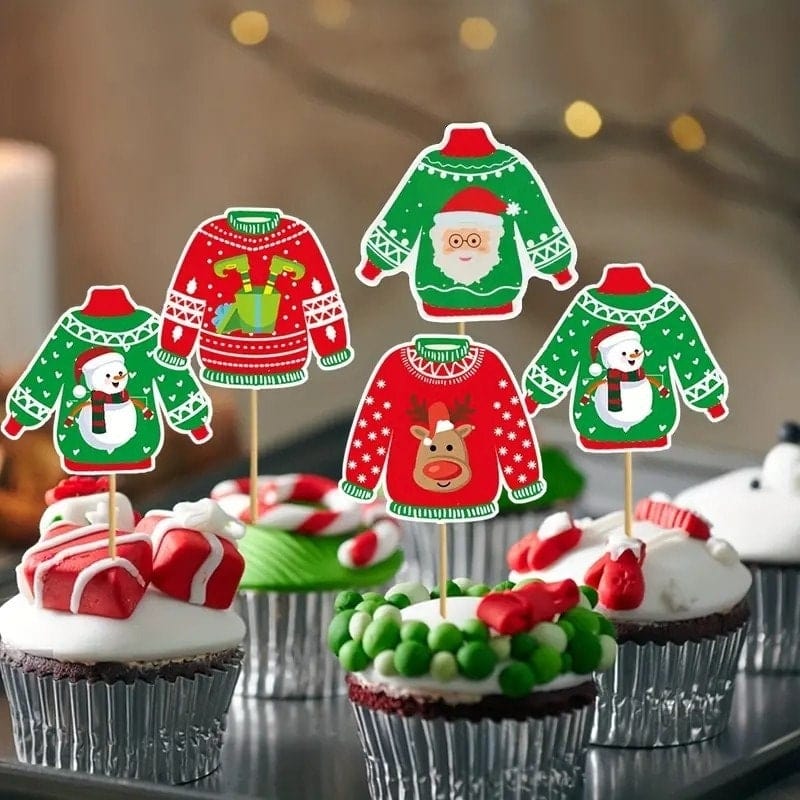 8 Ugly Christmas Sweater Cake Toppers for Your Holiday Party ChatGPT