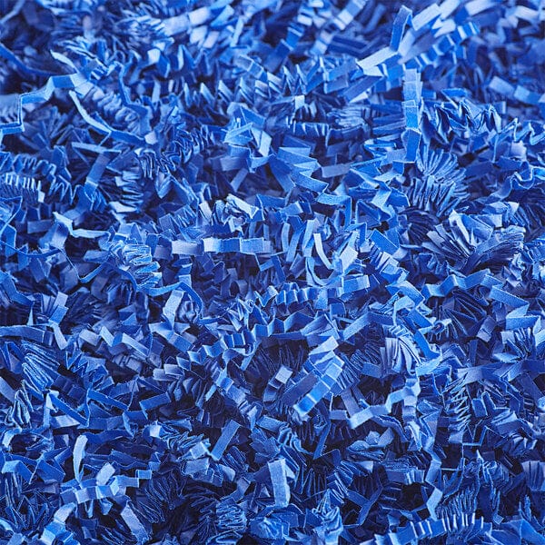 Assorted Color Crinkle Cut Paper Shred: Gift Wrapping Material