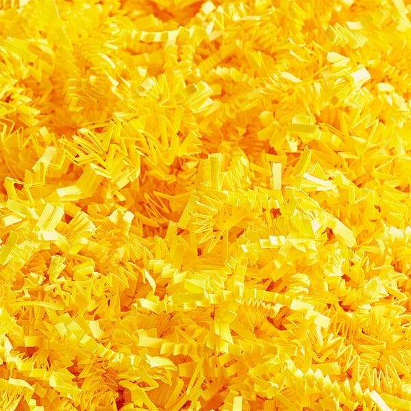 Assorted Color Crinkle Cut Paper Shred: Gift Wrapping Material