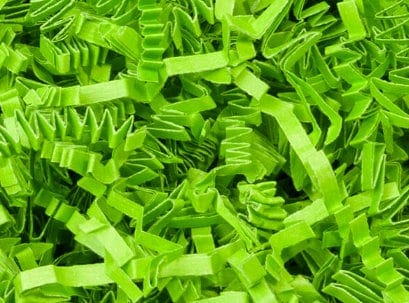 Lime Green Crinkle Paper, Void filler, Shredded paper, Gift box filler & Wrapping, Basket Cushioning, wedding gift box, Paper Party supplies