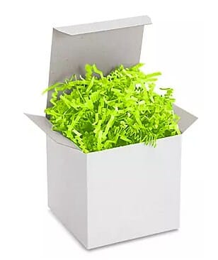 Lime Green Crinkle Paper, Void filler, Shredded paper, Gift box filler & Wrapping, Basket Cushioning, wedding gift box, Paper Party supplies