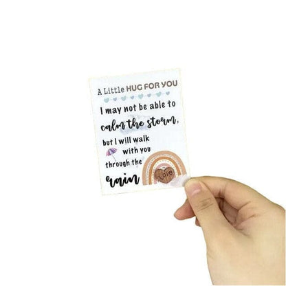 Pocket Hug Poem Card - Thoughtful Friendship Present and Cheer Up Gift