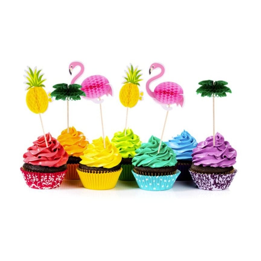 3D Palm Tree Picks great for dessert tables, Drinks and finger foods!