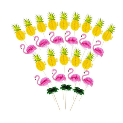 3D Palm Tree Picks great for dessert tables, Drinks and finger foods!