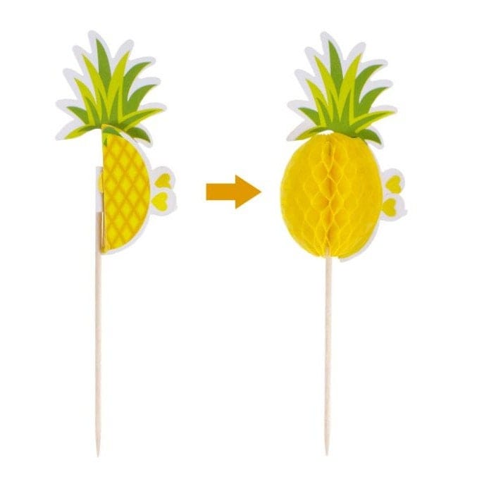 3D Palm Tree Picks great for dessert tables, Drinks and finger foods!