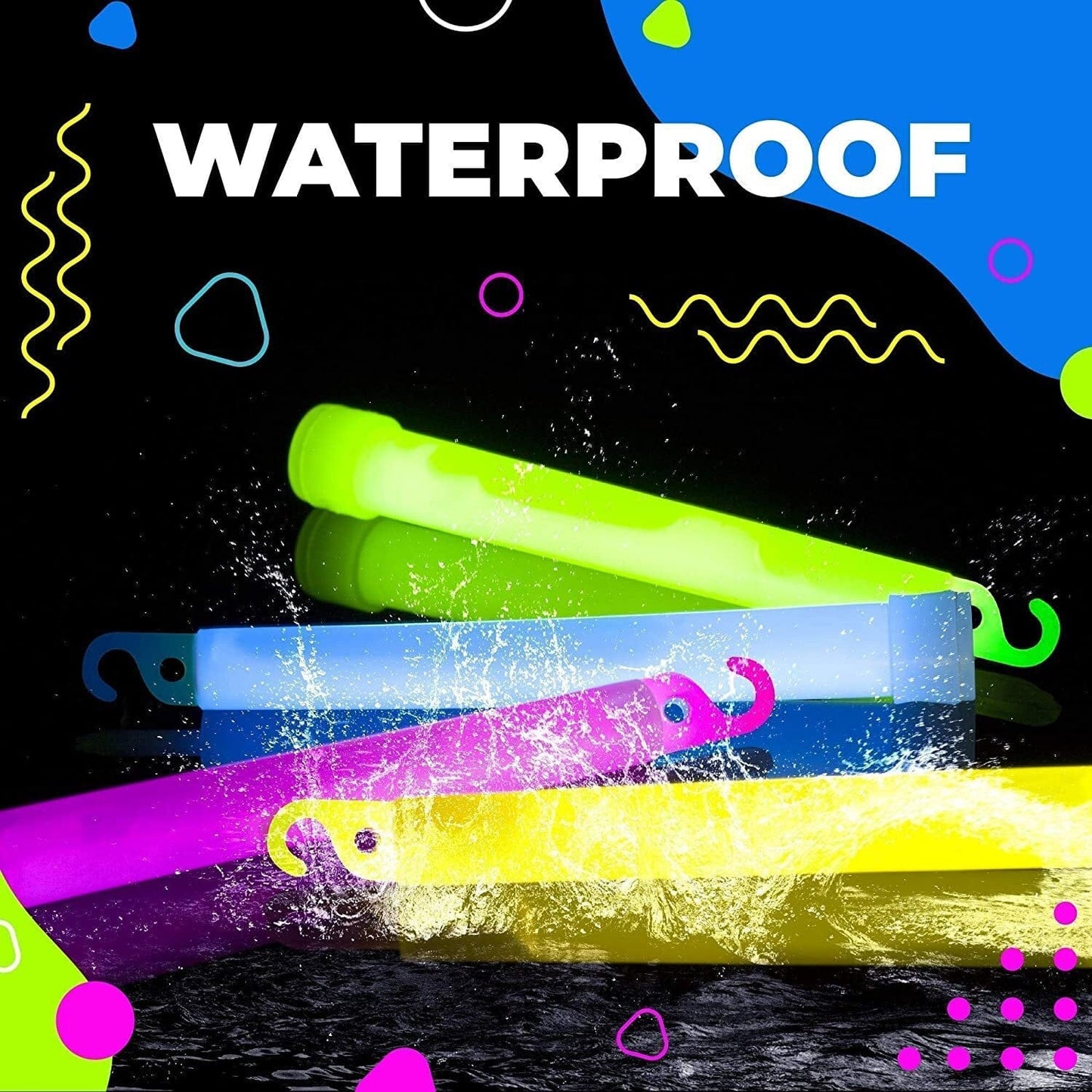 6'' Premium Glow Sticks great for any party or event for both adults and kids alike! -