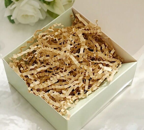 Brown Kraft Crinkle Paper, Void filler, Shredded paper, Gift box filler & Wrapping, Basket Cushioning, wedding box, Paper n' Party supplies