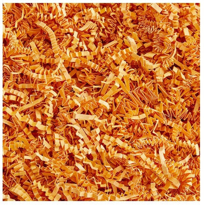 Cognac Crinkle Paper, Void filler, Shredded paper, Gift box filler & Wrapping, Basket Cushioning, wedding gift box, Paper Party supplies