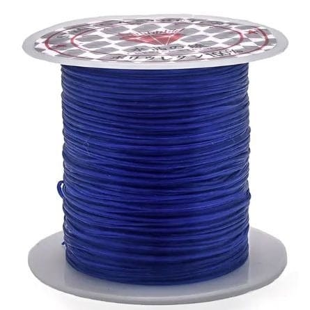 Colorful Crystal Elastic Cord Beaded Elastic Cord Beadsed Thread For DIY Jewelry Making Accessories, 10yards/roll 0.8mm