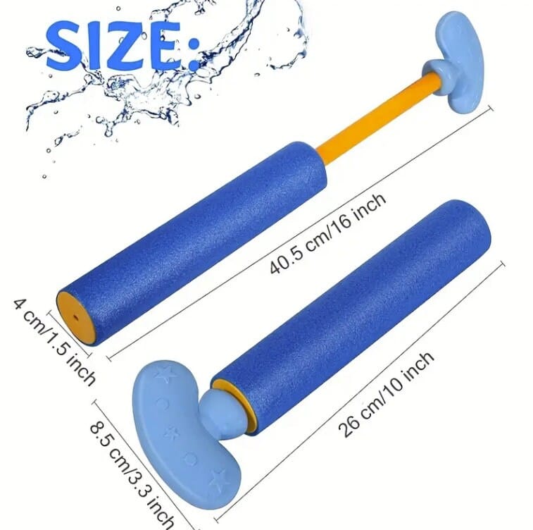 Foam Water Shooter, Water Blaster, Water Toys, Swimming Pool, Beach Summer Water Game, Water Party, Summer Supplies, Party Supplies
