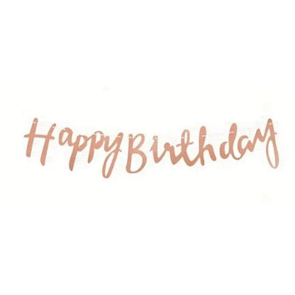 Gold happy birthday banner- Make Your Birthday Party Memorable with this HAPPY BIRTHDAY Hanging Flag Banner!