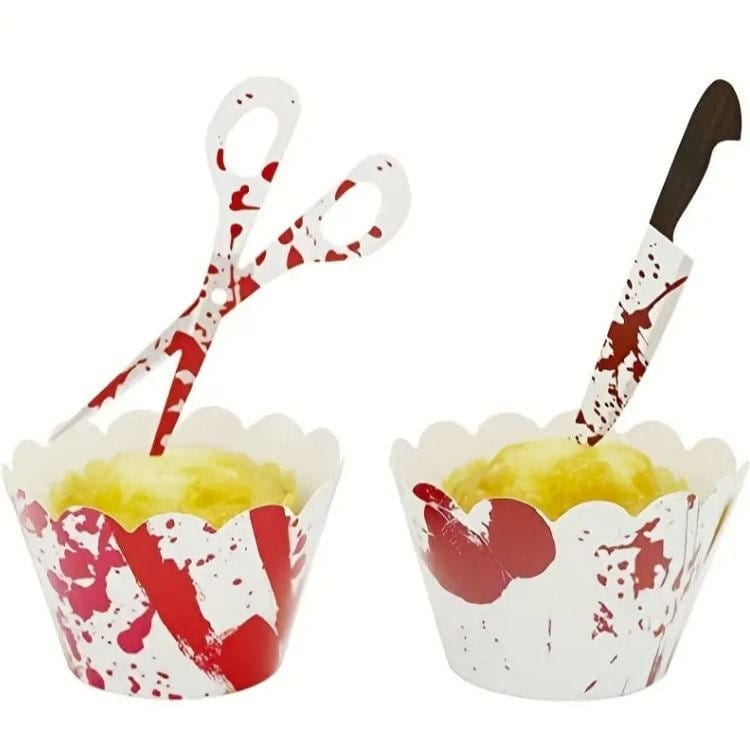 Halloween Cake Magic: Ghostly Apron Insert for Spooky Dessert Fun. Elevate Your Treats with Festive Charm!