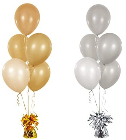 Metallic Balloon Weights