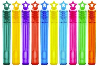 Mini Bubble Wands, Bulk Party Favor for Kids, Goodie Bags, Carnival Prizes, Wedding, Summer Bubble Toys for Kids, School Classroom Prizes