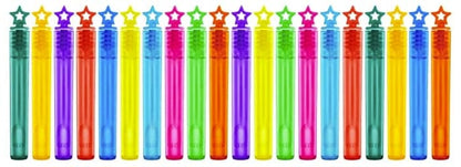 Mini Bubble Wands, Bulk Party Favor for Kids, Goodie Bags, Carnival Prizes, Wedding, Summer Bubble Toys for Kids, School Classroom Prizes