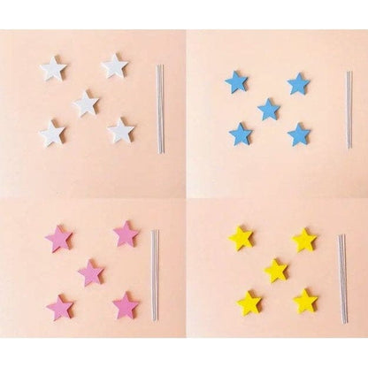 Three-dimensional Stars Baking Inserts