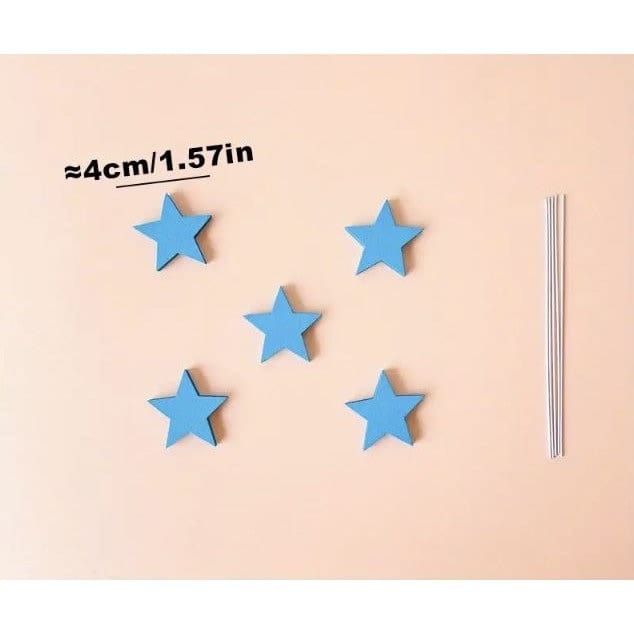 Three-dimensional Stars Baking Inserts