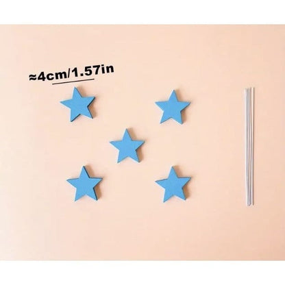 Three-dimensional Stars Baking Inserts