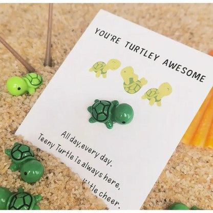 You're Turtley Awesome: Pocket Turtle Hug & Cheer Up Card
